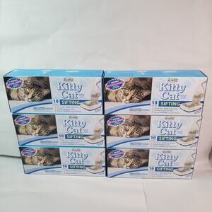Alfapet Kitty Cat Extra Giant Sifting Cat Pan Liners Lot of 6 Boxes